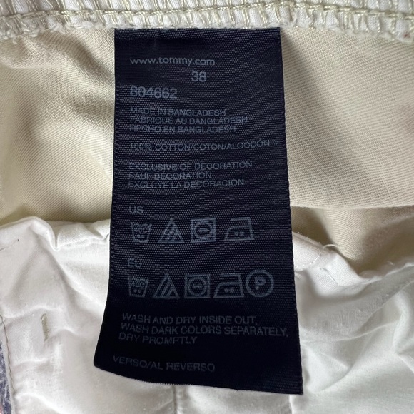 Tommy Hilfiger Chino Shorts Khaki Mens Size 38 Tan - Picture 4 of 9